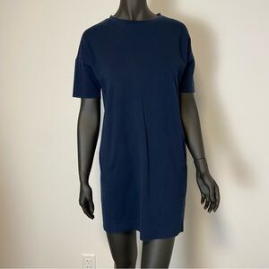 🔔 Minimum navy blue oversized t shirt mini dress tunic Xs